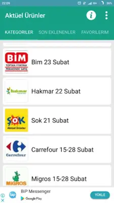 Aktüel Market Broşürleri android App screenshot 8